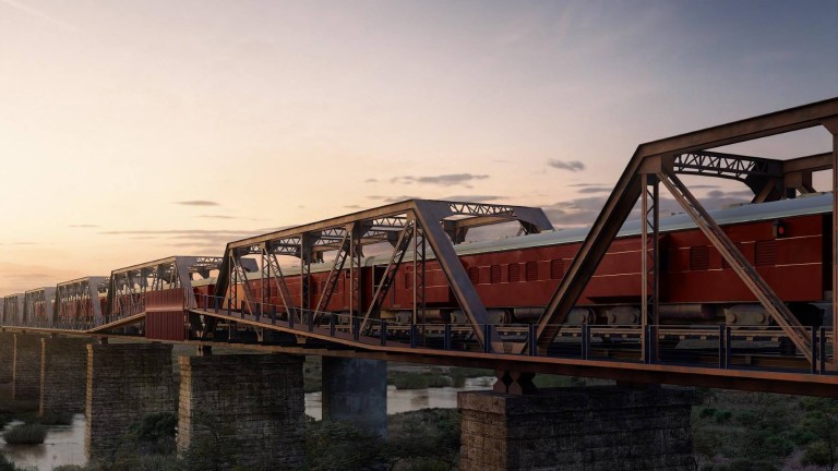 Kruger Shalati Train on the Bridge_5 (Large)